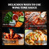 Pack, 3 Pack Wing-Time Buffalo Wing Sauce Variety Mild Medium Hot