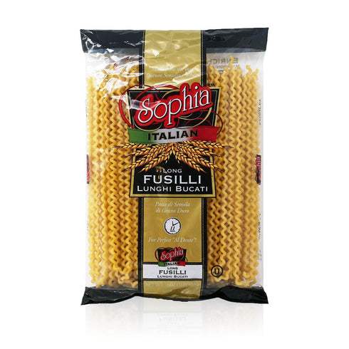 16oz (4-pack) Sophia Pasta Long Fusilli "Col Buco"