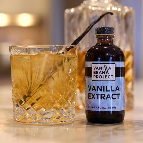 4 Pure Vanilla Extract | Cooking and Baking Necessity | Vanilla Bean Project | Ounce