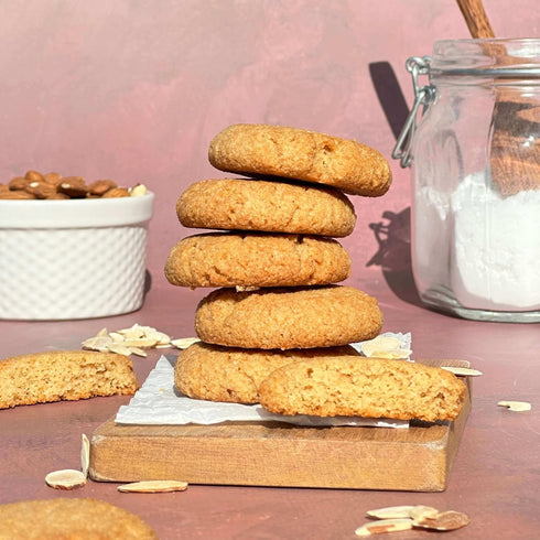 4.85OZ (Pack 1) Almond Cookies, Sugar Free, Dairy Free, Gluten Free, Low Carb, Low Calories, Flche Healthy Treats