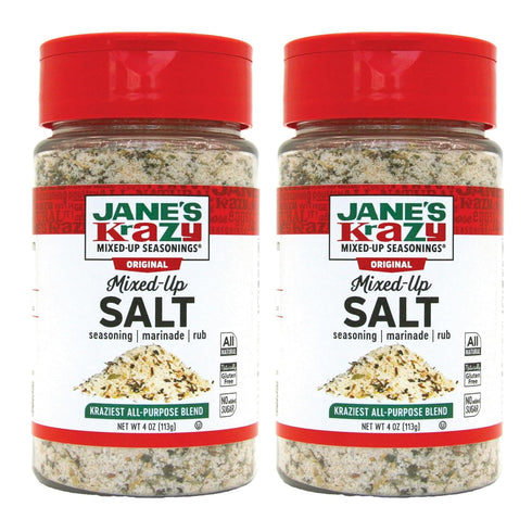 Jane's Krazy Mixed Up Salt 4 oz (Pack of 2)