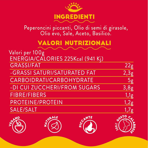 33.5 oz Pack TUTTOCALABRIA Crushed Calabrian Chili Pepper, Paste/Spread, Club Size, All Natural, Non-GMO, Product