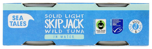2 Pack, 5.6 Sea Tales, Tuna Skipjack In Water Ounce