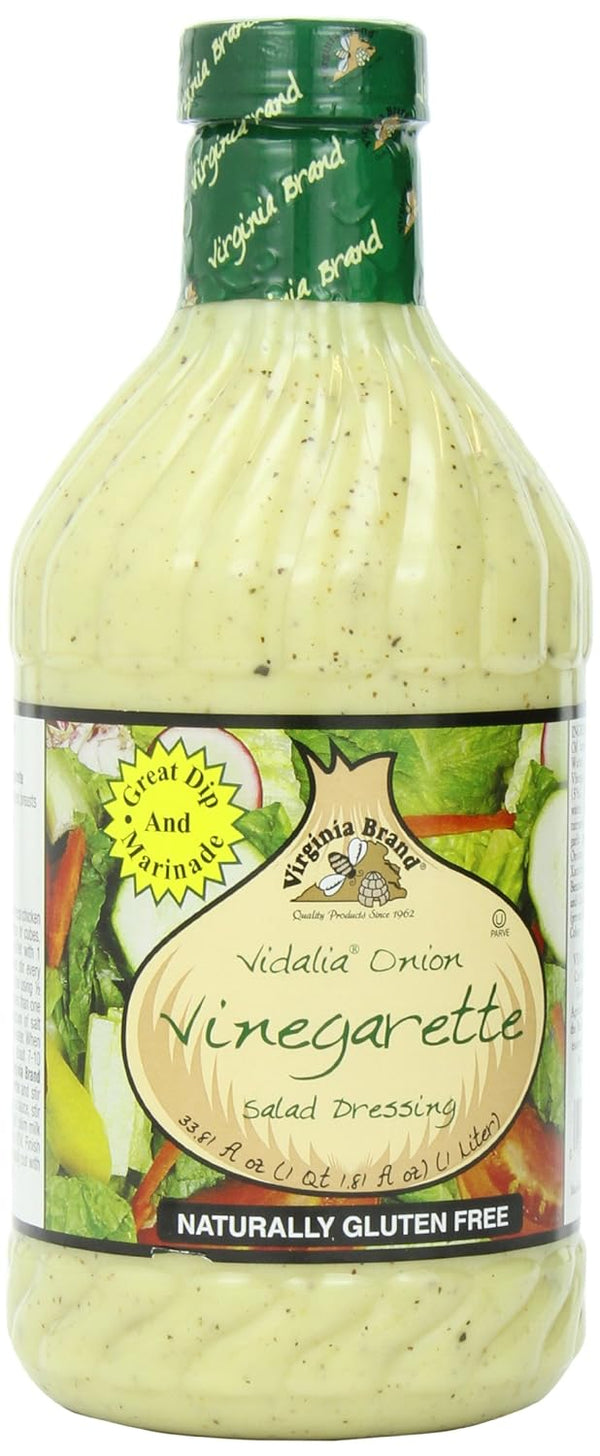 Virginia Brand Vidalia Onion Vinegarette, 33.8 Ounce (Pack of 6)