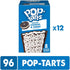 (96 Pop-Tarts Toaster Pastries, Breakfast Foods, Kids Snacks, Frosted Cookies and Creme Pop-Tarts)