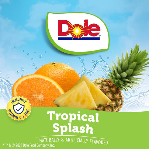 160 Pack 4 Dole Tropical Splash Liquid Water Enhancer - Sugar Free & Delicious, Makes Flavored Water Beverages