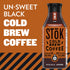 48 OZ SToK Cold Brew Coffee, Espresso Blend, Dark Roast Brewed Low and Slow, Unsweetened, Black Coffee, FL Bottle