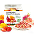 WJDDMGO Freeze Dried Fruit Mixed Snacks - Crunchy Tropical Dehydrated Fruit Mix with