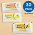 Vallary Pack 30 Count (10 Packets Honey, Lemon Juice & Malt Vinegar Variety Each) | Single Serve Condiment for Salads