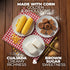 6 Oz 3-Pack De Mi Pais Tustaca Toasted Crackers Sweet and Savory Corn Crackers Made with Brown Sugar, Cheese, and Skim