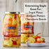 25.5 (3 Pack), 100% DeLallo Hot Giardiniera, Ounce Jar, Spicy Hot Pickled Mixed Vegetable Condiment for Sandwiches