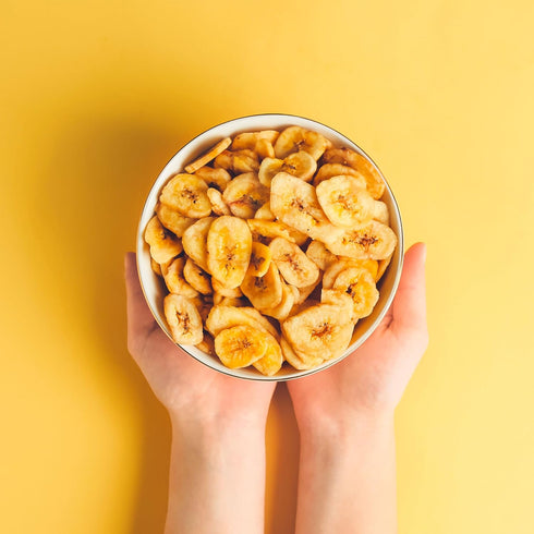 5.5 Oz, Yupik Sweetened Banana Chips, Gluten-Free, Kosher, Dried Fruits, Sweet Crunchy Snacks, Lightly Sweetened Dried