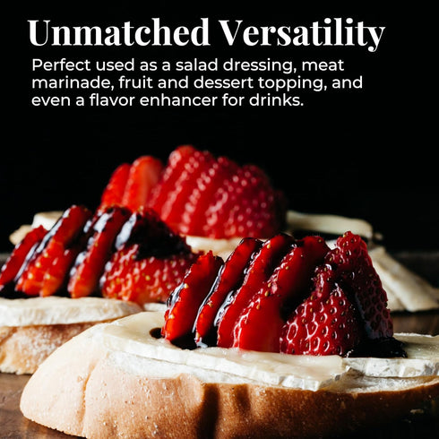 8.45 fl.oz. (250ml), Balsamic Vinegar of Modena FONDO MONTEBELLO IGP-Certified, Dense and Delicious Balsamic Vinegar