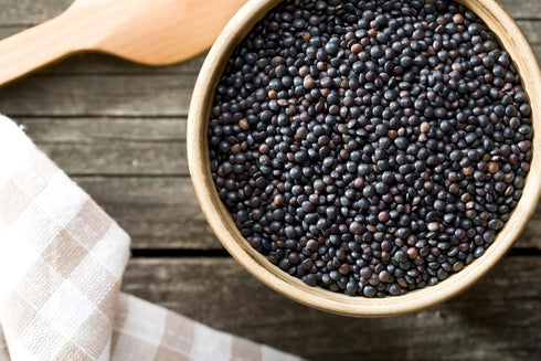 Hunza (2-lbs) Organic Black Beluga Lentils