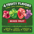 0.8 oz 40 Black Forest, Juicy Burst, Fruit Flavored Snacks, Mixed Fruit Flavors, A Juicy Burst of Natural Flavors, Made