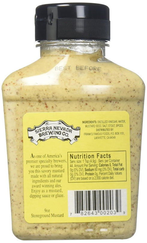 Mustard Stout, 9 oz by Sierra Nevada