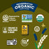 2-Pack 32 Oz Lundberg Brown Rice, Regenerative Organic Certified, Non-Sticky, Aromatic Long Grain Rice, Responsibly