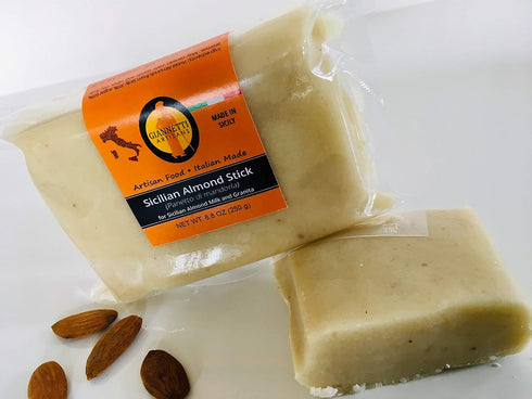 8.8 oz) Pack Giannetti Artisans Imported Sicilian Almond Paste (sugared - Single