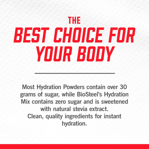 Pack 30 Packets 3 Packets BioSteel Electrolytes Powder Variety - Hydration with Essential Element Electrolytes