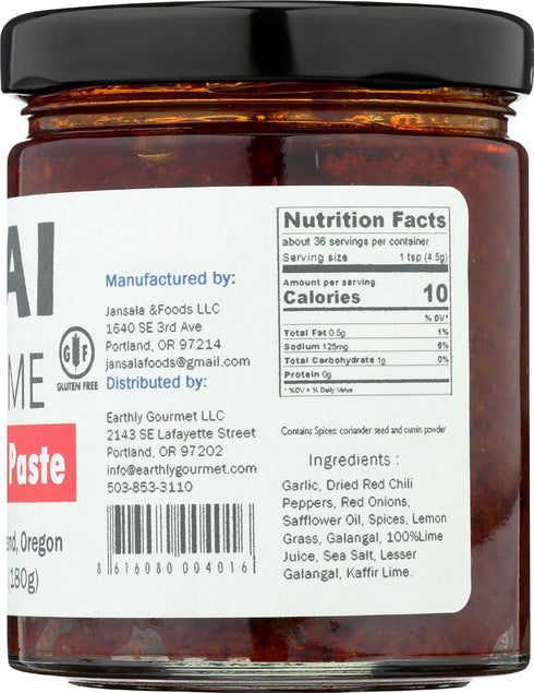 Thai Home 6 OZ Red Curry Paste