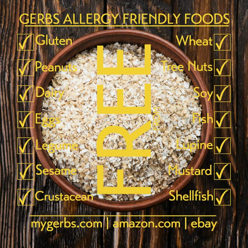 2 lbs. 14 Gerbs Gluten-Free Instant Oats | Carefully Sourced, Resealable Bag | Smooth & Creamy Texture | Top