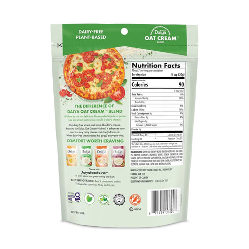 Mozzarella 7.1 OZ DAIYA Style Shreds