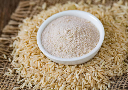 12 Food to Live Gluten Free Organic Brown Rice Flour, Ounces Non-GMO Whole Grain Flour, Fine Meal, Vegan, Bulk. Great