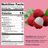 (4.4oz, Pack 12) Melting Sweet Premium Individually Wrapped Lychee Hard Candy