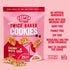 Cooper Street Twice Baked Cherry White Chip Biscotti Cookies - Light and Crispy Coffee Cookie Bites, 5oz