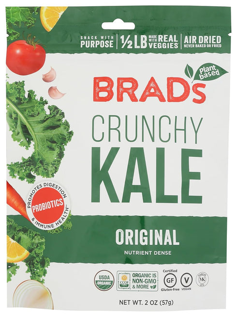 Brads Raw, Chip Kale Vamp Organic, 2 Ounce