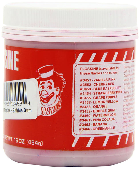 Gold Medal 1-Pound Flossine Can, Bubble Gum