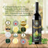 500mg/kg M.G. PAPPAS High Polyphenol Tuscan Herb Infused Olive Oil Extra Virgin - Over - Unfiltered First Cold Pressed
