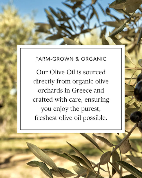 100% 500ml Orchard Pond Organic Extra Virgin Olive Oil - Smooth & Fruity, Cold Pressed from Greek Olives, Certified