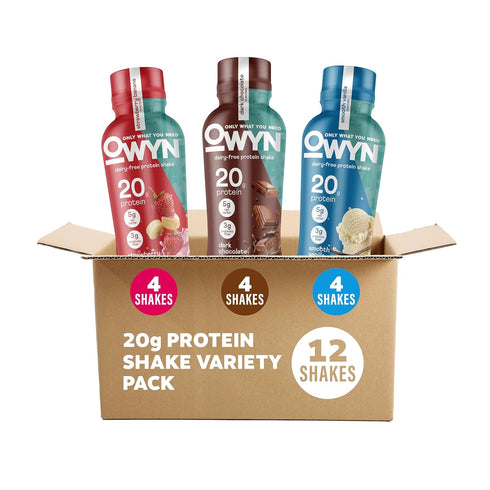 OWYN Only What You Need Protein Shake, 20g Vegan Protein, Ready to