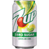 7UP 12 oz. (Pack 24) Zero Sugar Lemon Lime Soda, fl. Cans