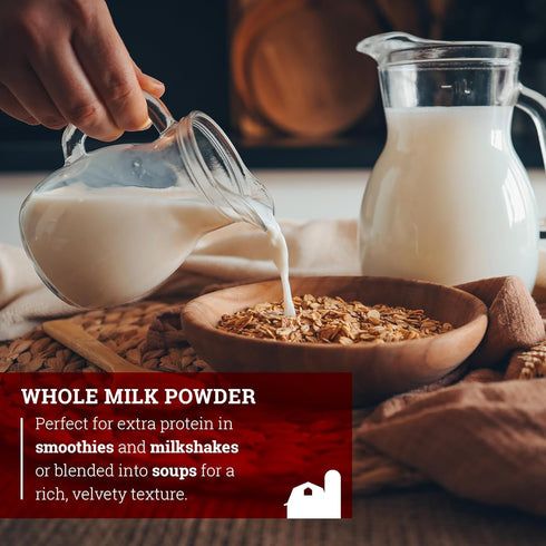 6LB (Pack 1) Hoosier Hill Farm Whole Milk Powder