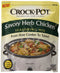 Crock Pot Savory Herb Chicken Seasoning Mix, Pack of 4, 1.5 oz Packets
