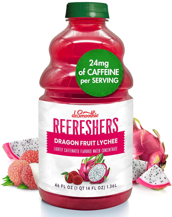 Dr. Smoothie Refreshers Dragon Fruit Lychee Made with Real Fruit Juice Drink