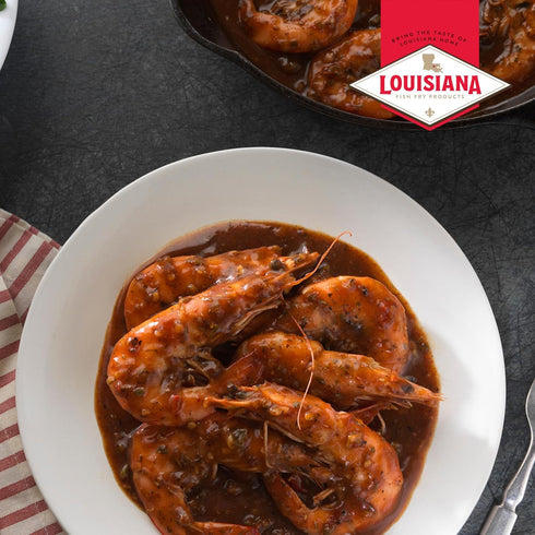 1.5 Oz, Pack 12 Louisiana Fish Fry Products BBQ Shrimp Sauce Mix