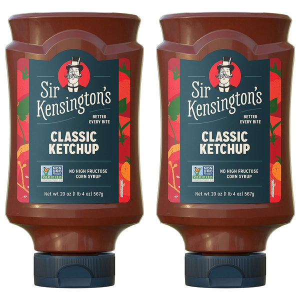 Sir Kensington's Classic Ketchup, Ketchup From Whole Tomatoes, No High Fructose Corn