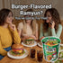 3.35 oz (Pack 6) Nongshim Shin Ramyun Burger Hero, Spicy Instant Noodle Cup, Hamburger Taste