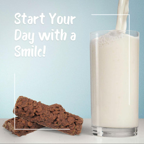kedem "2 Pack" 12 Kids, Crunchee! Dairy Chocolate Flavored Cereal Bars, (Total Bars) Individually Wrapped, Good Source