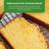 Delisia Cake Sliced Pineapple - Breakfast Pre-Sliced Cakes Box - Naturally and Freshly Baked - Generous Pieces