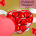 250g (8.8oz) Dubai Chocolates with Pistachio Cream | Valentines Day Gift in Elegant Heart-Shaped Box with White Ribbon