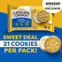 4g 8.9 oz. (21 Count) Catalina Crunch Protein Cookies, Protein per Serving - Low-Sugar Sandwich Cookies - Gluten Free