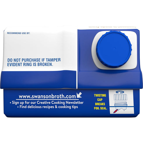 32 (Pack 6) Swanson Chicken Broth, Ounce