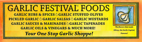 Garlic Festival Spicy Garlic & Red Jalapeno Hot Sauce
