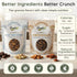 Pack 9oz (2-Pack) Granolaful Variety Dubai Chocolate Cereal & Original Mediterranean Crunch | Real Ingredients