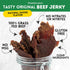 100% 10g 30 2oz (Pack 6) Mission Meats Beef Jerky, Original, Grass Fed Beef, Protein per Serving, Delicious & Tender