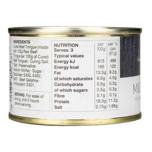 184g Marks & Spencer M&S Cured Ox Tongue Made in the UK